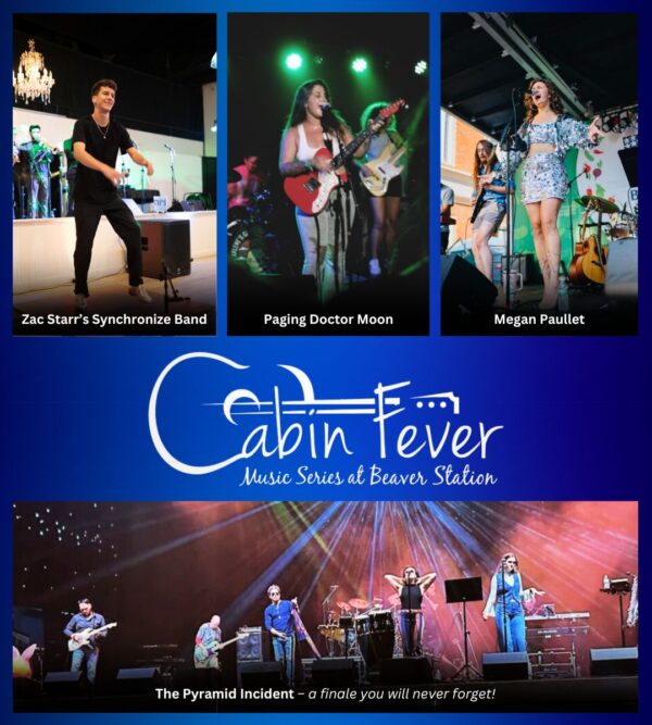 (A) Cabin Fever Music Series 2025 ~ 2 Concerts ~ March 7, April 4